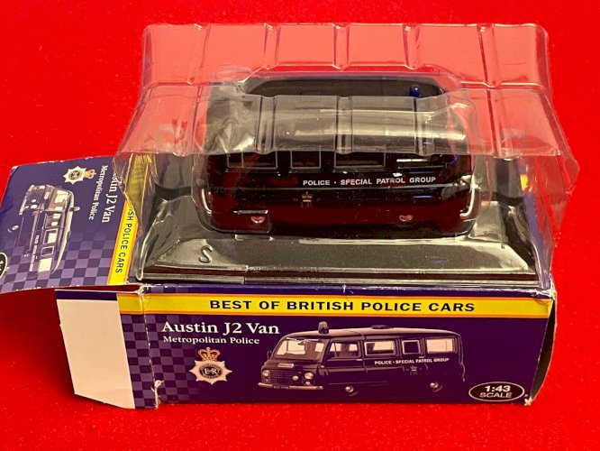  Austin J2 Van 1/43 Police Editions Atlas