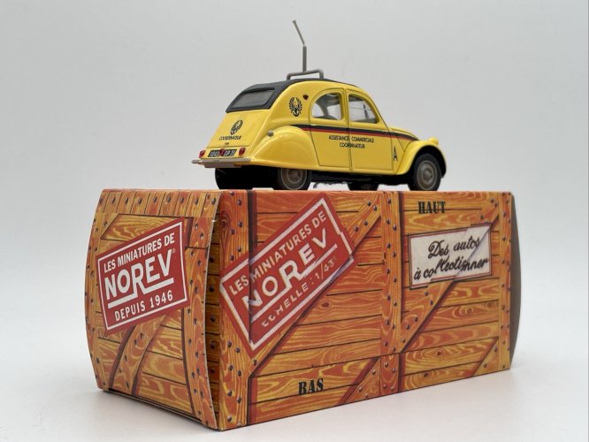  Citroën 2CV AZLP Assistance Commerciale Coordinateur (1957) 1/43 Norev