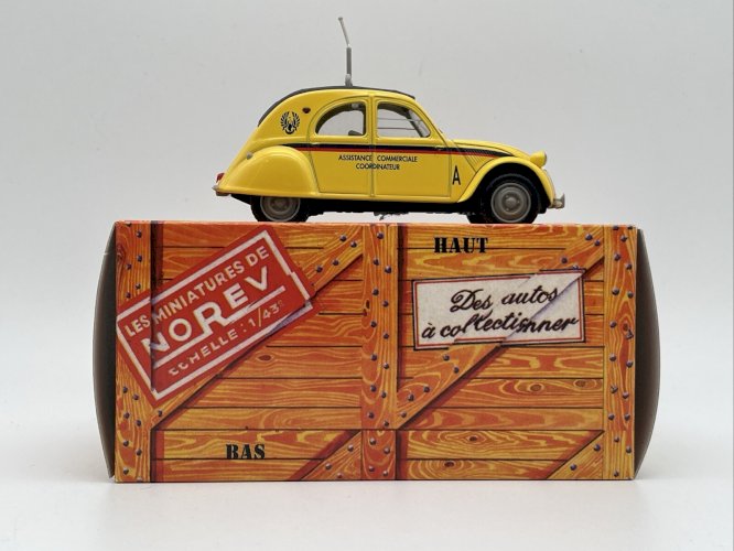  Citroën 2CV AZLP Assistance Commerciale Coordinateur (1957) 1/43 Norev
