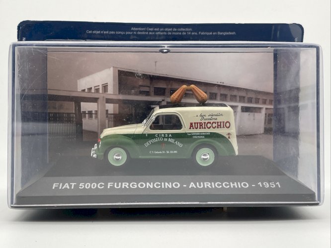  Fiat 500C Furgoncino Auricchio (1951) 1/43 Altaya 