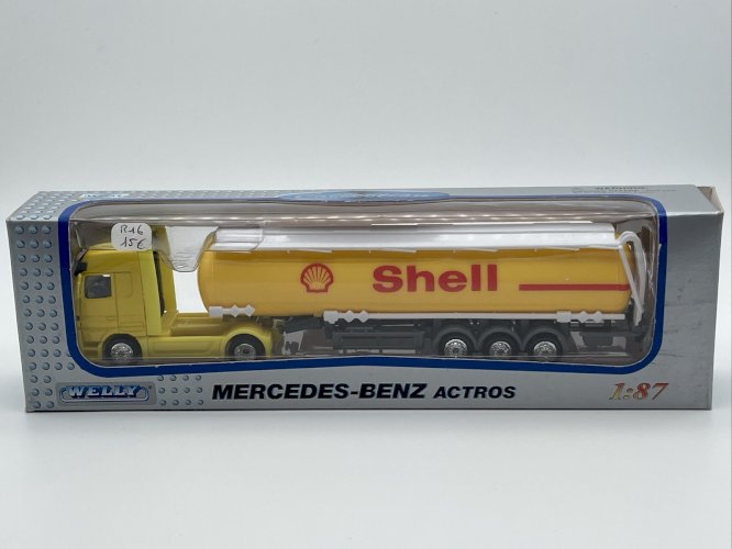  Mercedes-Benz Actros Citerne Shell 1/87 Welly