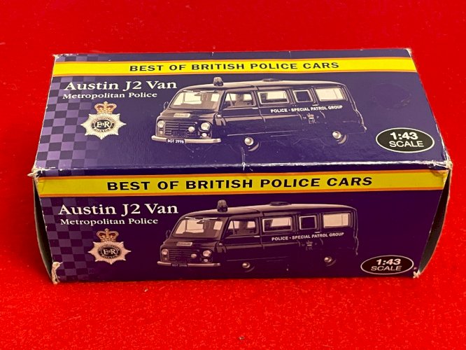  Austin J2 Van 1/43 Police Editions Atlas