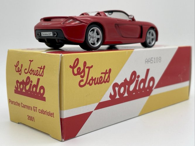  Porsche Carrera GT Cabriolet (2001) 1/43 Solido