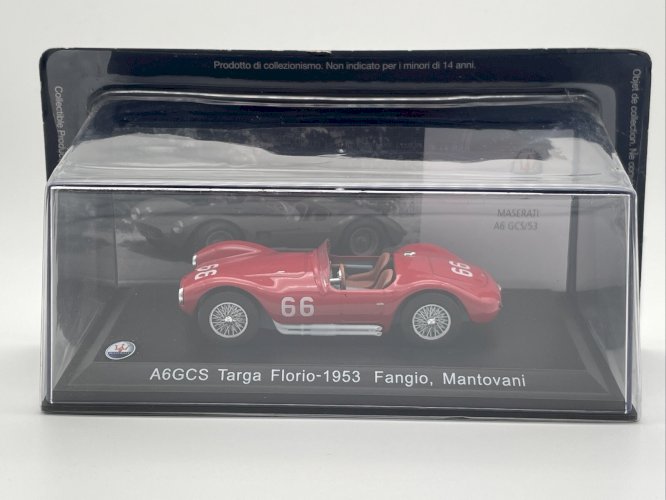 Maserati A6GCS Targa Florio (1953) 1/43 Leo Models