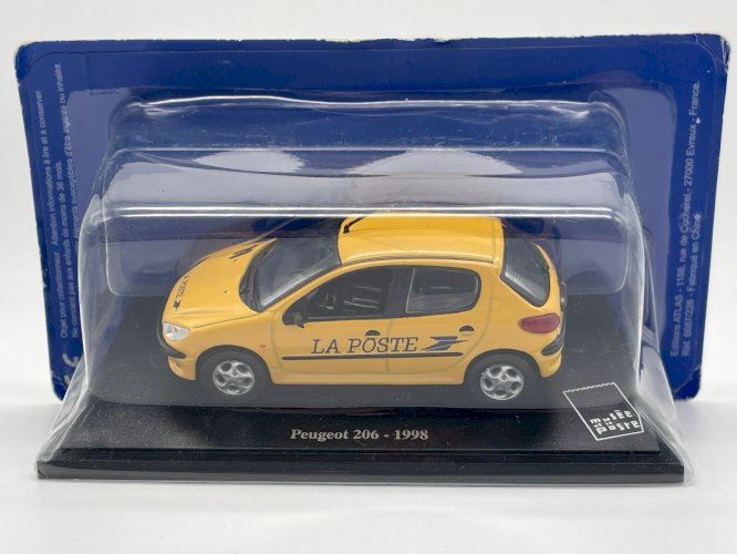 Peugeot 206 La Poste (1998) 1/43 Atlas