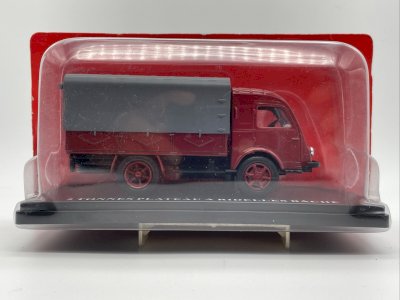  2 Tonnes Plateau A Ridelles Bâché 1/43 Hachette