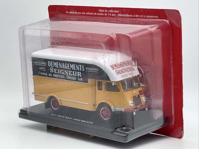 2.5 Tonnes Fourgon Déménagements Seigneur 1/43 Hachette