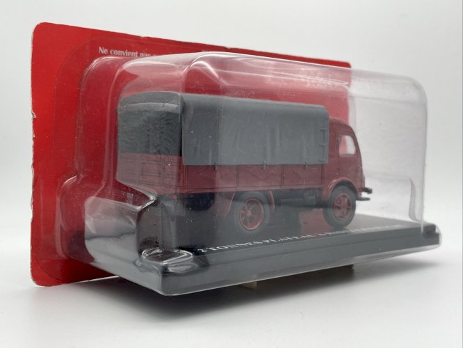  2 Tonnes Plateau A Ridelles Bâché 1/43 Hachette