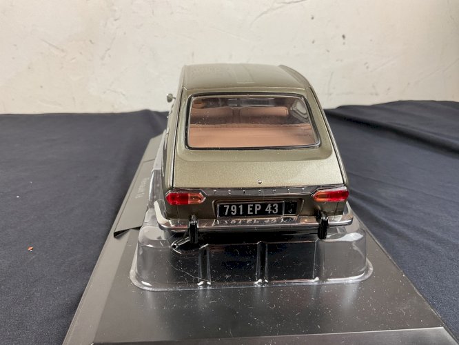 RENAULT 16 1968 GREY METAL NOREV  1/18 R16 MÉTALLIQUE GRIS GRISE