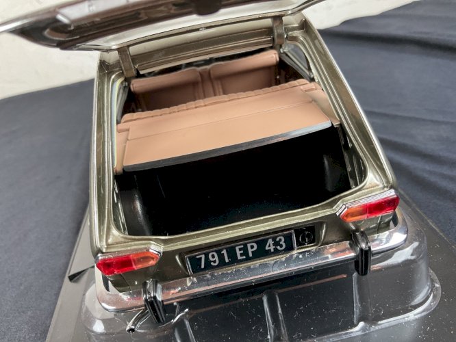 RENAULT 16 1968 GREY METAL NOREV  1/18 R16 MÉTALLIQUE GRIS GRISE