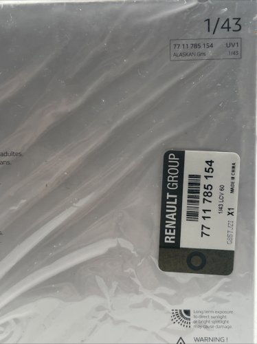 Renault Alaskan (2017) 1/43 Norev