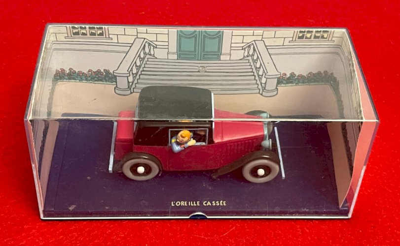  Tintin LOreille Casée 1/43 Atlas