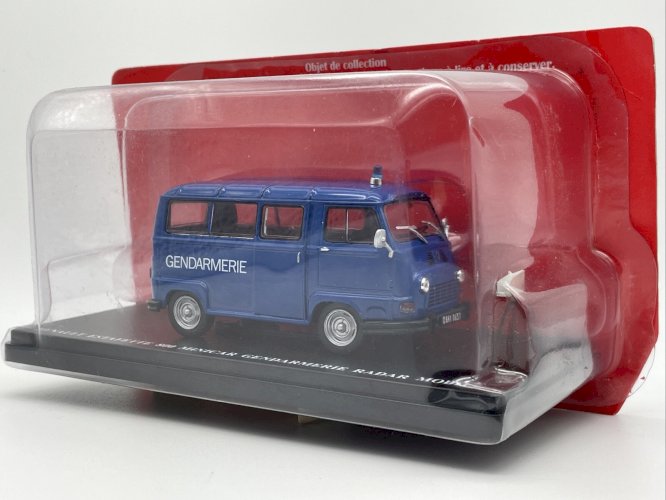 Renault Estafette 800 Minicars Gendarmerie Radar Mobile 1/43 Hachette