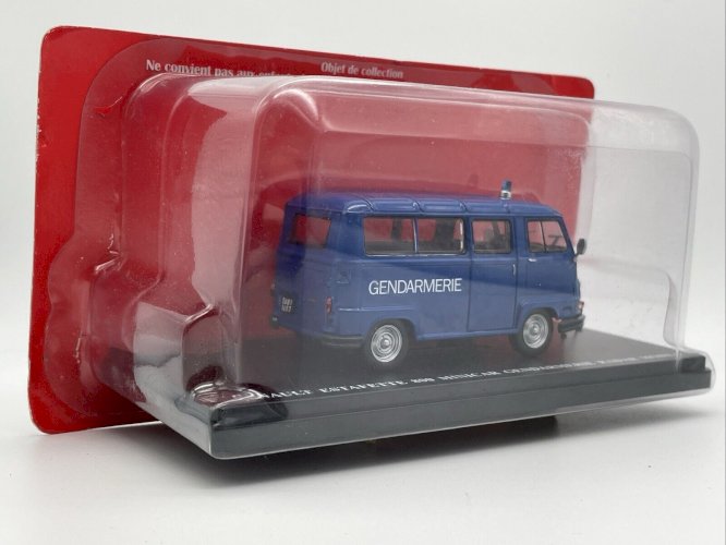 Renault Estafette 800 Minicars Gendarmerie Radar Mobile 1/43 Hachette