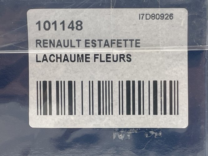 Renault Estafette Lachaume Fleurs 1/43 Eligor