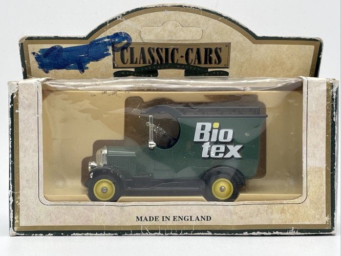  Bull Nose Morris Van Biotex 1/43 Lledo Classic Car