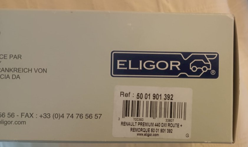 Renault Premium 440 DXI 1/43 Eligor