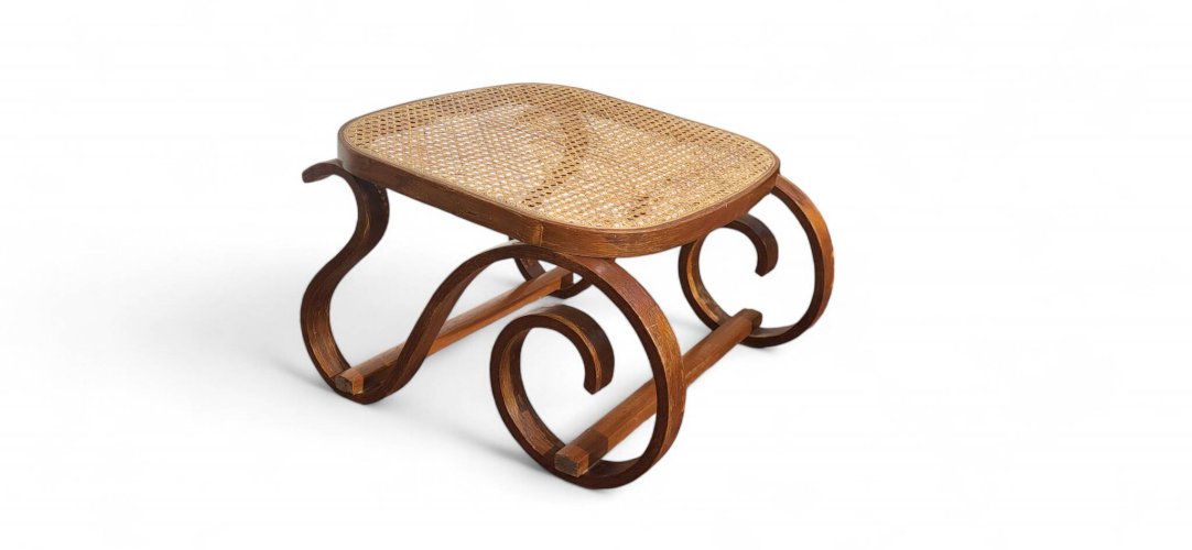 Repose-pieds en bois courbé