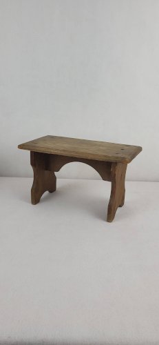 Repose-pieds, tabouret en bois