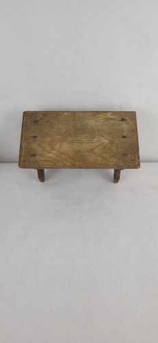 Repose-pieds, tabouret en bois