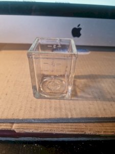 glass reservoir for Peugeot wall-mounted mill