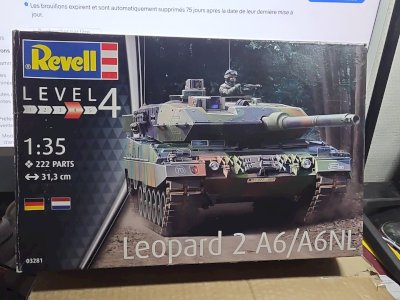 REVELL - Model - Leopard 2A6/A6NL - 1/35 - REV03281 - unstarted
