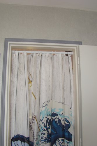 RIDEAU + TRINGLE  de douche