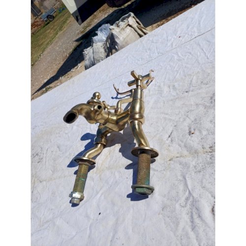 Robinet Ancien de Baignoire en Bronze