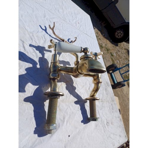 Robinet Ancien de Baignoire en Bronze