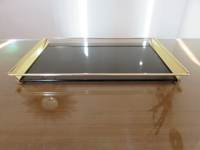  ROCHE BOBOIS  PLATEAU SIGNE UMBERTO MASCAGNI MADE IN ITALY ANNEES 70 