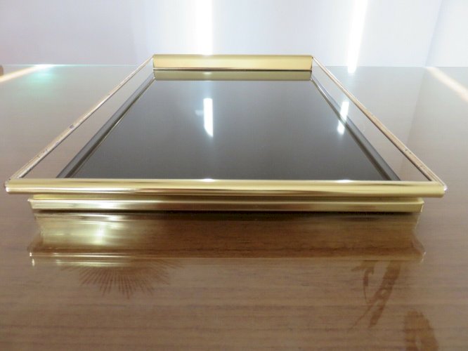  ROCHE BOBOIS  PLATEAU SIGNE UMBERTO MASCAGNI MADE IN ITALY ANNEES 70 