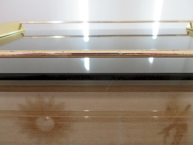 ROCHE BOBOIS  PLATEAU SIGNE UMBERTO MASCAGNI MADE IN ITALY ANNEES 70 