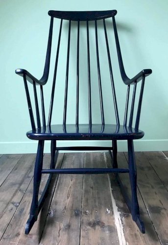 Rocking-chair Lena Larsson pour Nesto, modèle Grandessa Boohem 2402