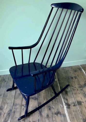 Rocking-chair Lena Larsson pour Nesto, modèle Grandessa Boohem 2402