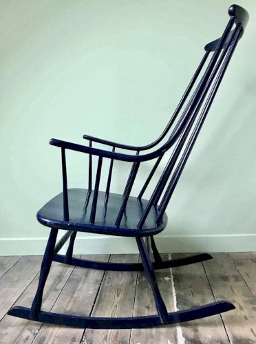 Rocking-chair Lena Larsson pour Nesto, modèle Grandessa Boohem 2402