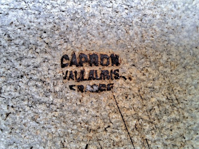 Roger CAPRON table basse  herbier