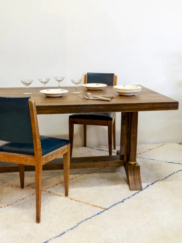 Romy, la grande table à manger en bois N°526