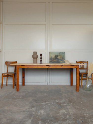 Romy, la grande table à manger en bois N°591