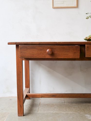 Romy, la grande table de ferme en chêne N°598