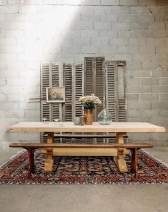 Romy, la grande table de monastère N°432