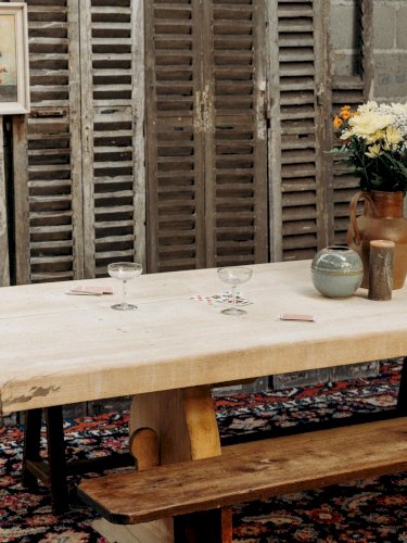 Romy, la grande table de monastère N°432