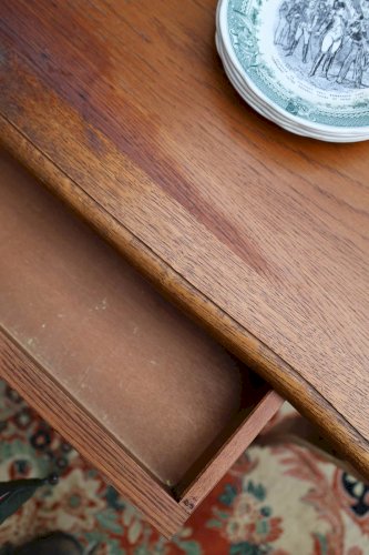 Romy, la petite table de ferme en bois N°512