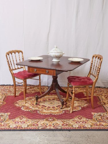 Romy, la table à manger anglaise pliante N°600