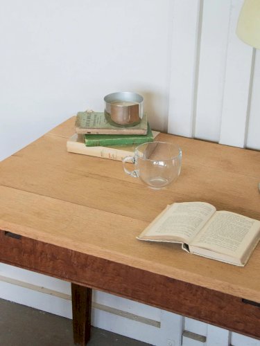 Romy, la table à manger bicolore N°346