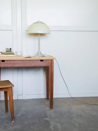 Romy, la table à manger bicolore N°346