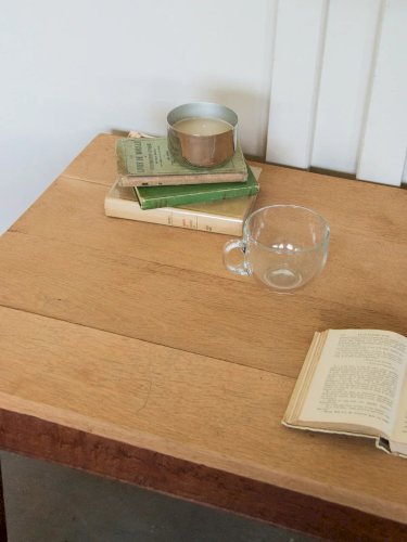 Romy, la table à manger bicolore N°346