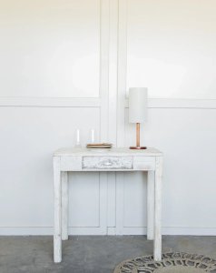 Romy, la table à manger blanche N°247