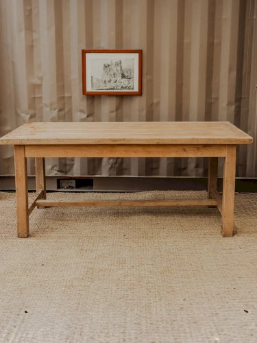 Romy, la table à manger de ferme en chêne N°561