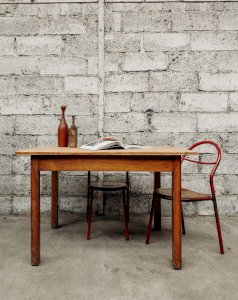 Romy, the wooden dining table No. 237