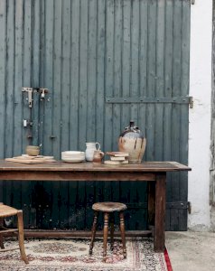 Romy, the wooden dining table No. 267